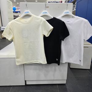 [에꼴리에]에꼴리에 기본핏무지반팔티 26AB451_SC