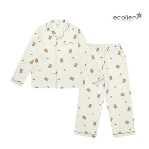 [에꼴리에]여자 겨울신상 카피바라누빔파자마세트(25QR752)