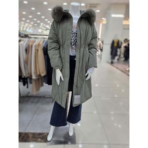 [더아이잗]폭스퍼 스트링 구스다운 점퍼 IRCA2PD071KK10