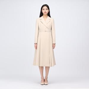 [린(의류)]셰일로 사이드 플리츠 원피스 (LGOPPA9800)