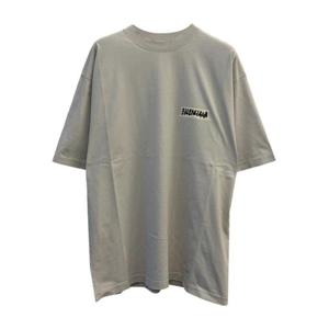 발렌시아가 마스킹 테이프 티셔츠 미디움 핏 764235 TTVL69012 W