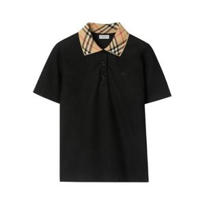 버버리 폴로 티셔츠 8119392 A1189 Black