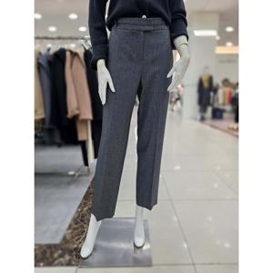 [더아이잗]턱 밴드 레귤러핏 슬랙스 팬츠 IRAM0SL761GY20