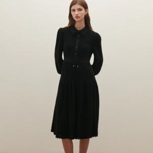 [샤틴]레이스 기모 원피스S254M652A