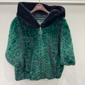 [르니앤맥코이]레오파드 소프트 퍼 후드 재킷 MN01MJ001_YS