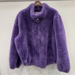 [르니앤맥코이]하이넥 인조 밍크 퍼 자켓 MN01MJ003_YS