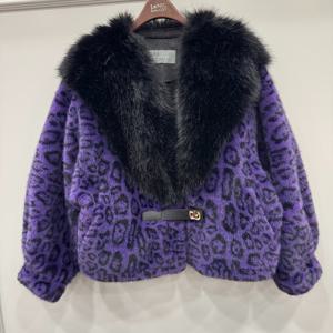 [르니앤맥코이]레오파드 빅카라 페이크 퍼 자켓 MM12MJ301_YS