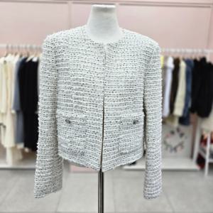 [샤틴]양모혼방 트위드 크롭쟈켓S244H176A03