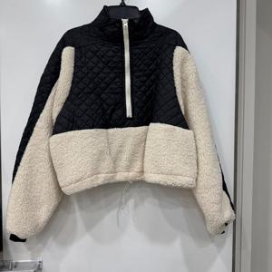 [르니앤맥코이]하프 집업 퀼팅 보아 플리스 재킷 ML01JP101_YS