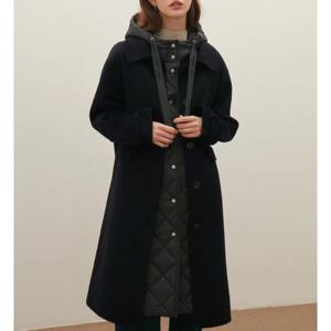 [샤틴]퀼팅패딩 베스트셋업 핸드메이드 울코트S254C732A25