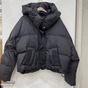 [르니앤맥코이]떡볶이 단추 후드 집업 패딩 점퍼 MM12DJ008_YS