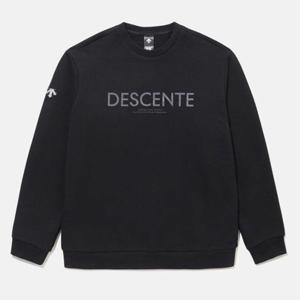 [데상트]데상트 에코테리 그래픽 맨투맨 SQ123UHT11BLK0 긴팔티