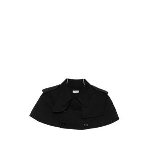 버버리 개버딘 트렌치 케이플릿 8121091 A1189 Black