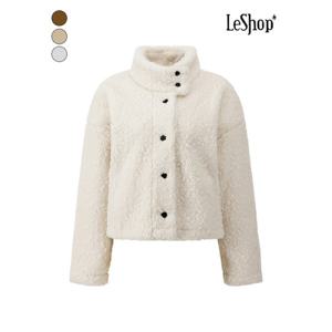 [르샵]버튼 하이넥 부클 자켓 (BQ1JK002A)