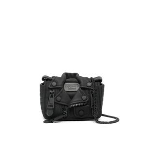 모스키노 바이커 가죽 미니 백 A75868010