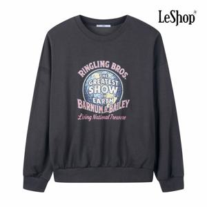 [르샵] 캐주얼 그래픽 우먼 맨투맨 티셔츠 (BQ1TS023A)