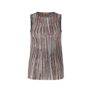 미소니 민소매 티셔츠 DS26SK0S BK01H1SMSMB Brown