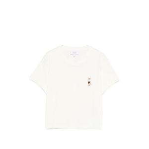 메종키츠네 반팔 티셔츠 QW00113 KJ70260443 Ivory