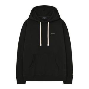 커버낫 COVERNAT 스몰 로고 기모 후디 Black CO2503HD04BK 345091