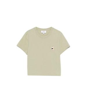 메종키츠네 반팔 티셔츠 QW00113 KJ70260451 Verde chiaro