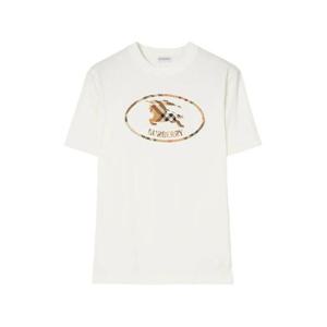 버버리 반팔 티셔츠 8123437 B7078 WHITE