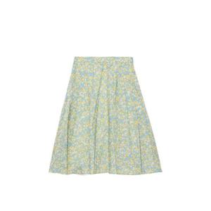 프라다 리나일론 플로럴 프린트 볼륨 스커트 21H036SOOO19DI