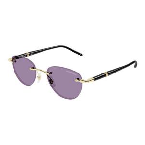 몽블랑 선글라스 MB0412S 002 GOLD BLACK VIOLET