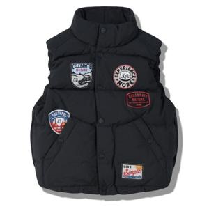 [지프키즈]25신상남여공용   와펜 다운 베스트KQ4JPU622-1 US