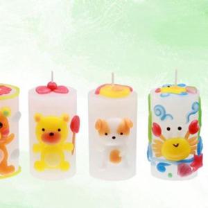 유토 이야코 파라핀양초 꼬마 꾸미기셋트 10인용 - 32619