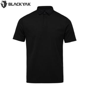 블랙야크 남성 여름 등산 냉감 반팔티셔츠 에어로프레쉬K 피케 카라 반팔티1 1BYKTMV011BK