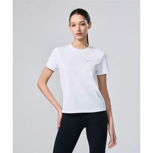 디스커버리 DISCOVERY EXPEDITION 여성 에버딘 스몰로고 반팔티셔츠 (WHITE) DWRS64063-WHS 390234