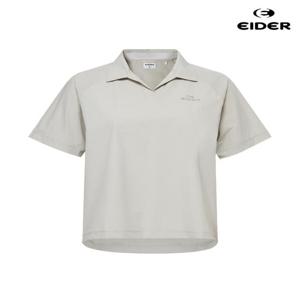 아이더 (DWM25210_W9) 여성 (온더락 쉐도우) 우븐 반팔 폴로 티셔츠