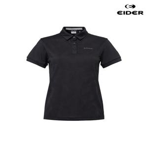 아이더 (DWM25208_C9) 여성 (아이스 온) 자카드 하이브리드 반팔폴로 티셔츠