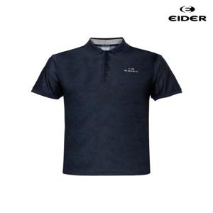 아이더 (DMM25221_Z6) 남성 (아이스 온) 매쉬 그래픽 폴로 티셔츠