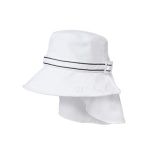 [와이드앵글]여성 CO 러플 커버 백 버킷햇 WWP26C08W2