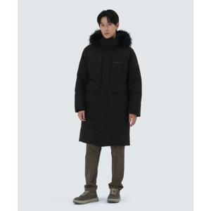스노우피크 SNOWPEAK APPAREL 드라이피크 윈드스토퍼 롱 헤비 다운 자켓 (S25WMPDJ06) Black S25WMPDJ06BK 338205
