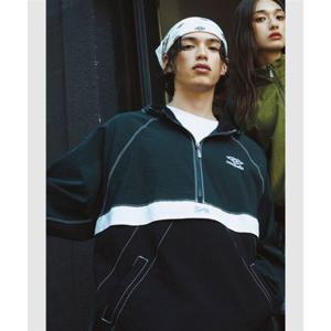 엄브로 UMBRO 크리스피 타슬란 긴팔 후드 아노락 그린(UQ323CWT91) UQ323CWT91_DGN0 372116