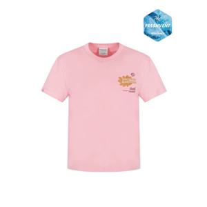 디스커버리 26S S 여성 여름 DWRS98063PKL 프레시벤트 네이처 세미크롭 반팔티셔츠