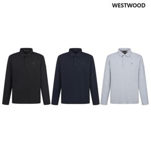 [웨스트우드] 남성 소매 포켓 카라 티셔츠 (3컬러) WQ1MTTP409