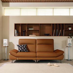 [다우닝] 피아 3인 전체 천연가죽 소파