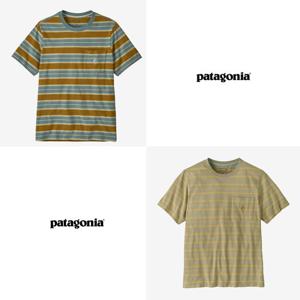 [파타고니아코리아][26SS]멘즈 미드웨이트 워터 피플 마크 포켓 티(37881R5)
