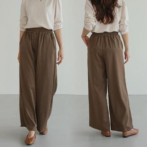 [강물처럼]위쉬몰 WB 마리하이웨스트통팬츠(S586H409) 빅사이즈