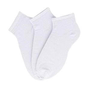 캐쥬얼양말 남성용 빅사이즈 화이트(3족) 단목양말(290mm-330mm)