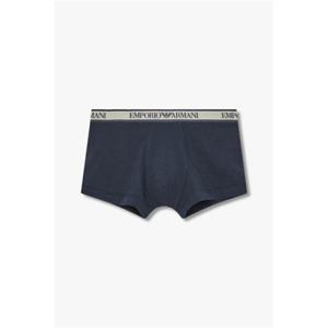 엠포리오아르마니 EMPORIO ARMANI UNDERWEAR 라인 로고 밴딩 드로즈_마린_0814112317 2401162559 394901