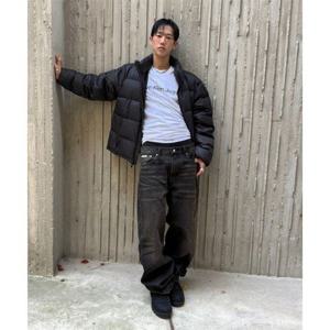 캘빈클라인 CALVIN KLEIN JEANS 배기핏 에스프레소 블랙 데님 4RE787G 01G 4RE787G01G 397074