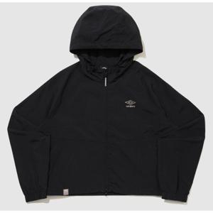 엄브로 클래식 우먼스 후드형 바람막이 집업 자켓 B1 UR122CJK32 BLK0 SCW0