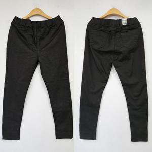 [강물처럼]빅사이즈면바지 T200L411 올데이면밴드스판스키니 LO