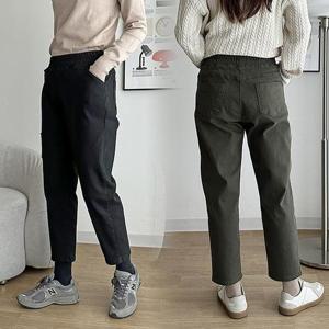 [강물처럼]위쉬몰 LO 부르콘기모배기팬츠432(Q147H411) 빅사이즈