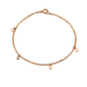 [로이드] 14K 더블 체인 데일리 팔찌 LWB19056G