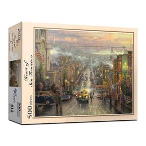 [하비스]직소퍼즐 토마스 킨케이드 샌프란시스코 500피스 PL612